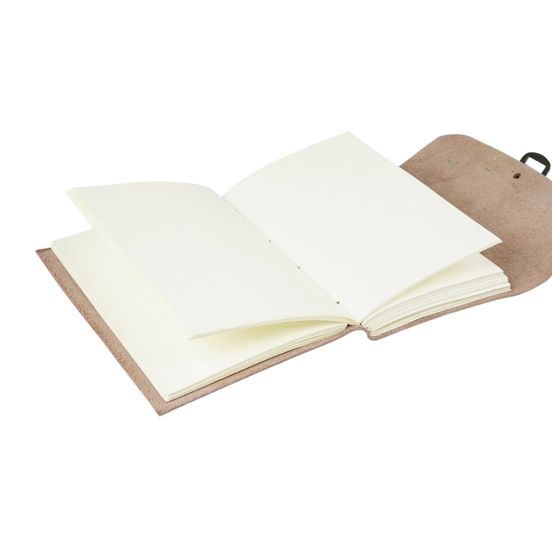 Vintage Leather Journal Recycled Paper Notebook