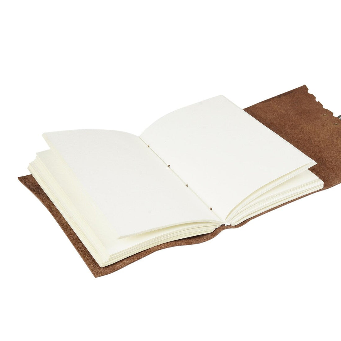 Vintage Leather Journal Recycled Paper Journal Notepad