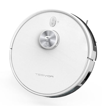 S6 Turbo Robot Vacuum Cleaner Mop With Laser Navigation 4000Pa