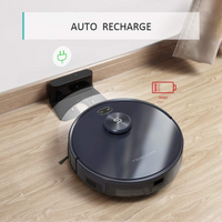 S6+ Robot Vacuum Cleaner Mop 2700Pa With Laser Navigation