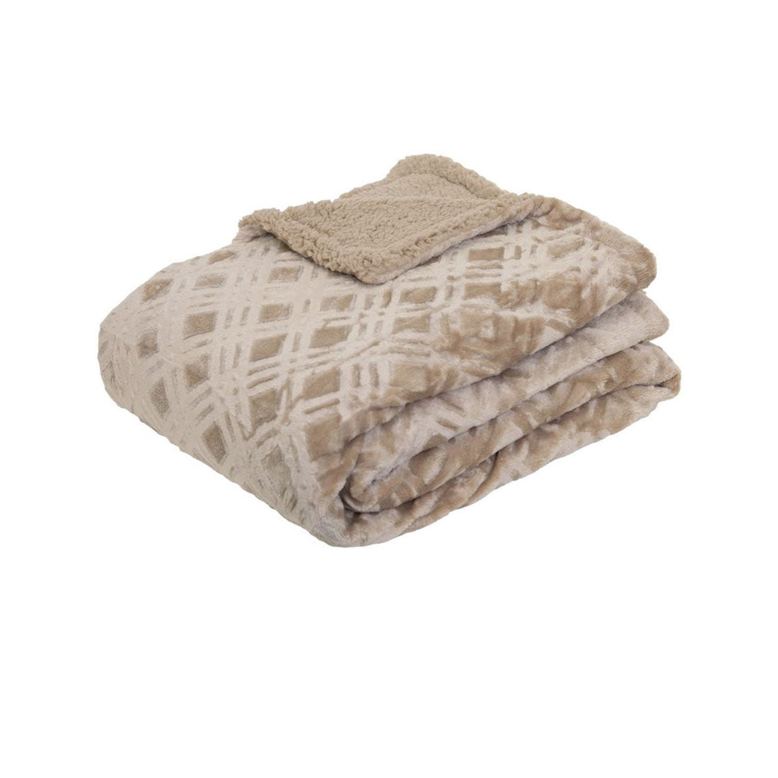 Home Vida Microplush Throw Sandstone