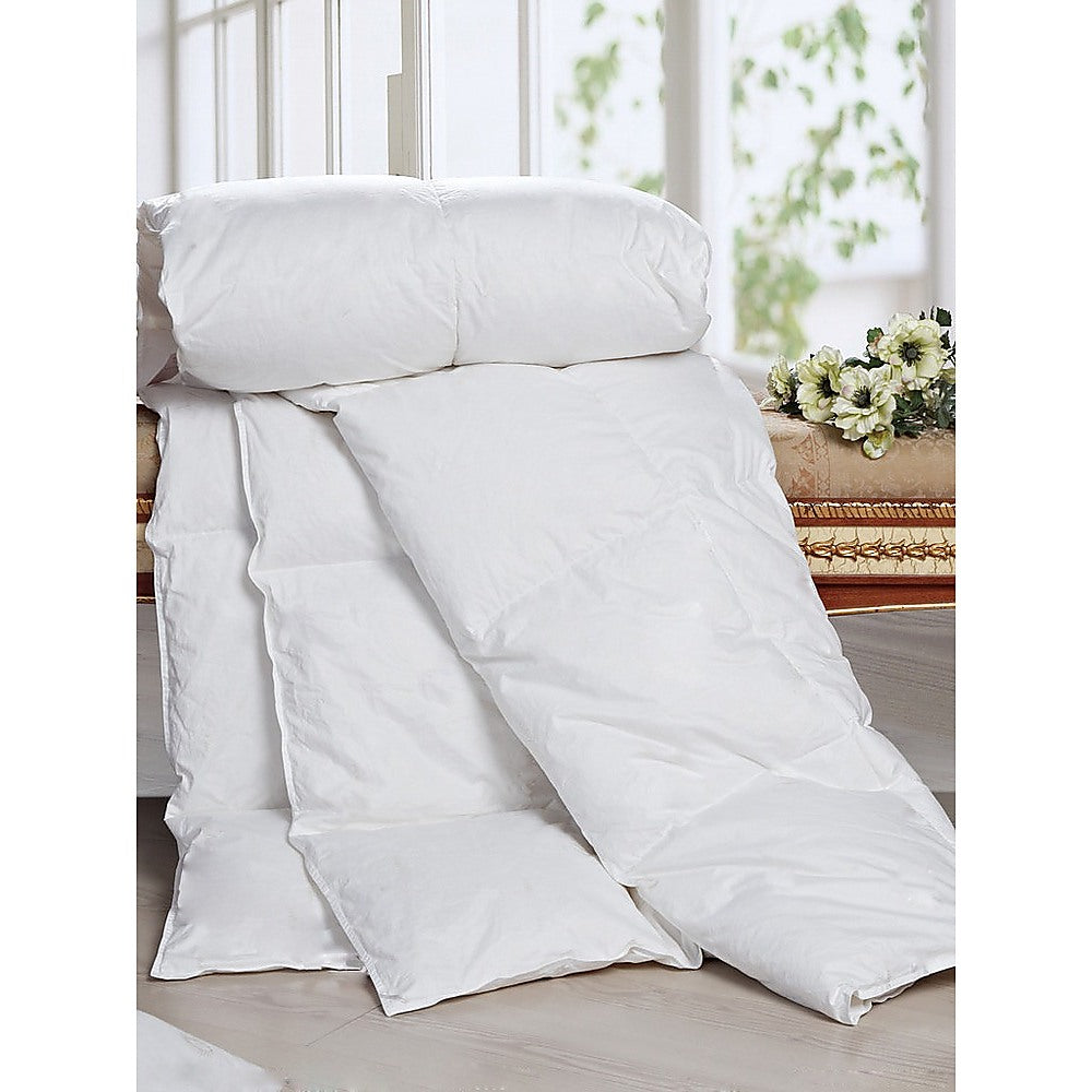 100% White Goose Feather Duvet Quilt - Double