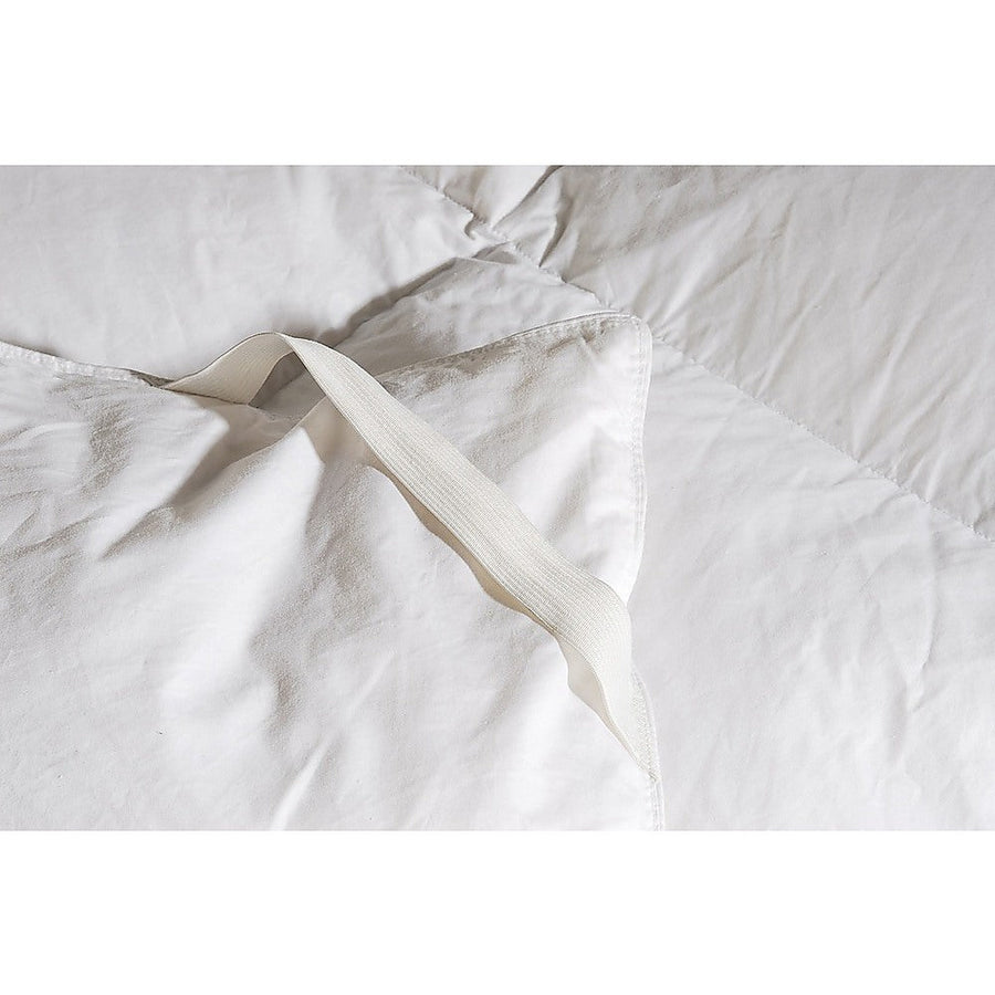 100% White Duck Feather Mattress Topper - King