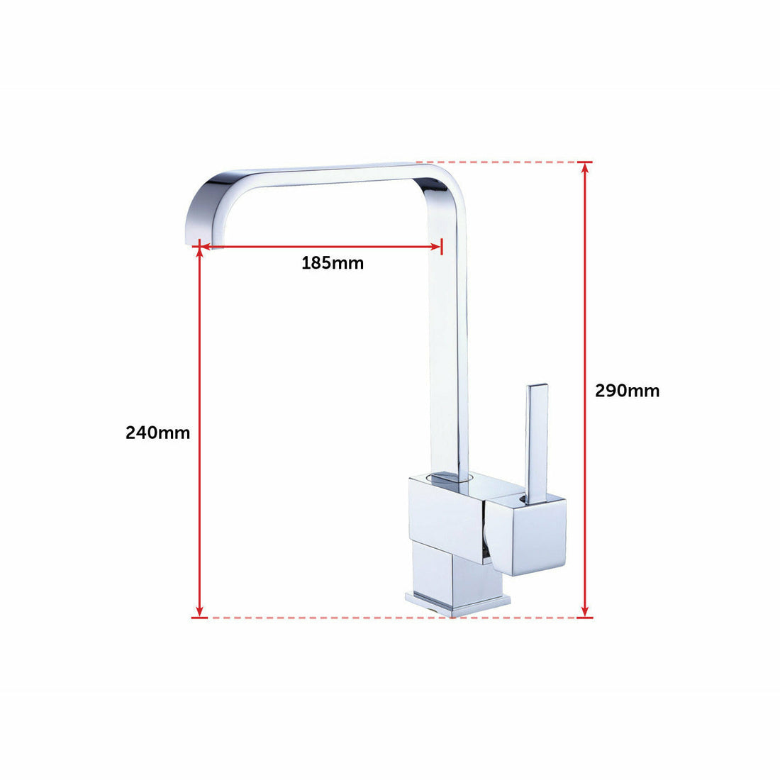 Basin Mixer Tap Faucet -Kitchen Laundry Bathroom Sink