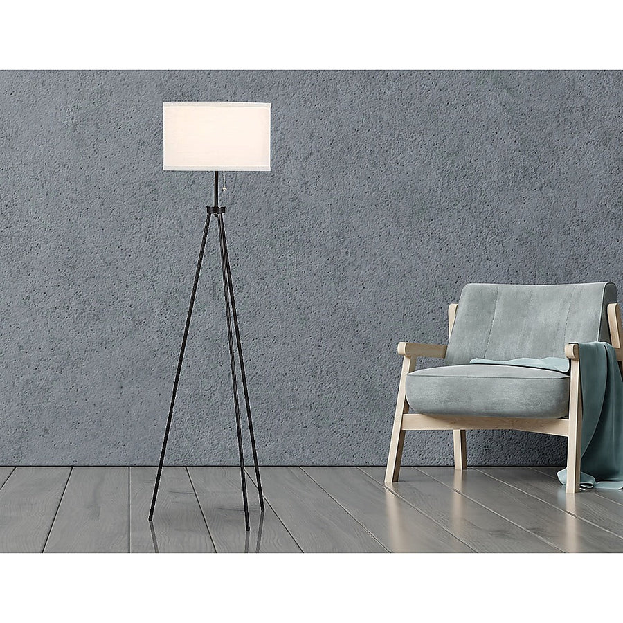 Black Tripod Floor Lamp