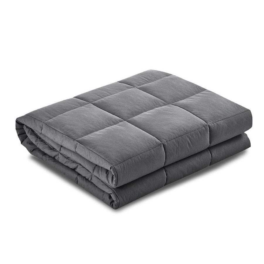 Weighted Blanket Kids 2.3KG Heavy Gravity Blankets - Grey